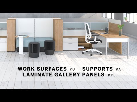 Installation video 6 - Work surfaces and supports