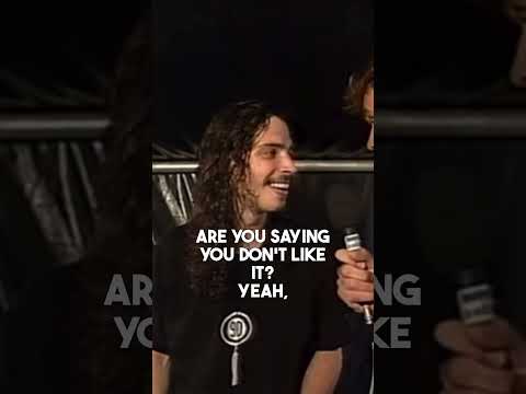 When Chris Cornell Outsmarts an Annoying Interviewer (1992) #chriscornell #soundgarden