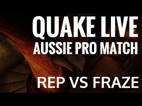Aussie Quake Live Cast: Fraze vs Rep on Lost World (AU/NZ Invitational 2014)