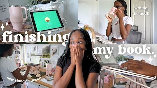 FINISHING MY BOOK!! 📖🖊️ writing vlog