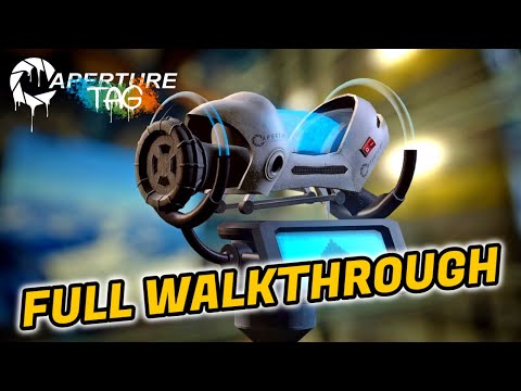 Aperture Tag - Full Walkthrough (No Commentary)