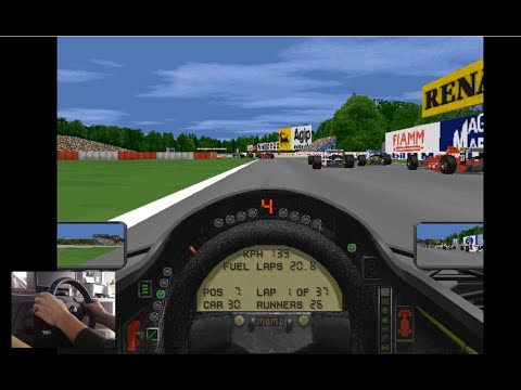 Microprose Grand Prix 2 season: GP Italy - Monza - race #12