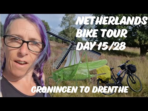 Day 15 of my 28 day bike tour around the Netherlands, Groningen to Drenthe