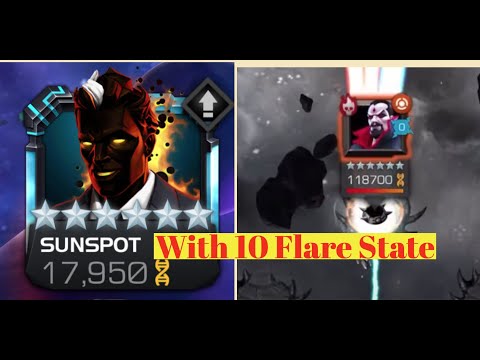 6* Rank 3 Sig. 200 Sunspot with 10 Flare State vs Painful Sinister