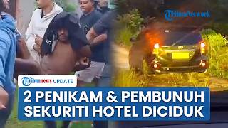 Detik-detik Polisi Ringkus 2 Pelaku Penikaman yang Tewaskan Sekuriti Hotel di Sorong, Sempat Melawan