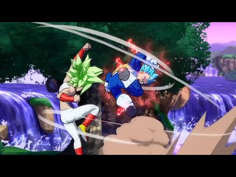 Didn't know Vegeta's air 2H has aimbot [DBFZ]