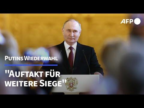 Putin: Wahlsieg ist „Auftakt für weitere Siege“ | AFP