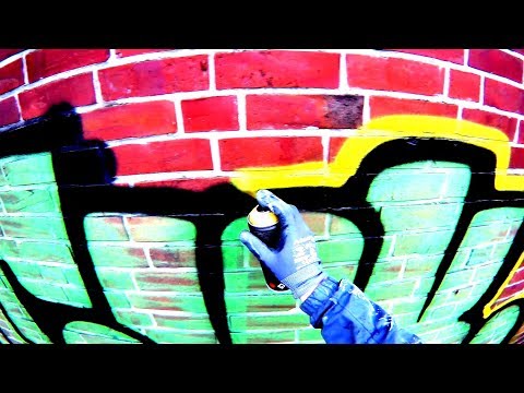 GRAFFITI - Throw Up Bombing - Raw Footage - SUCUK