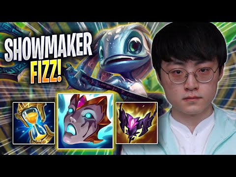 SHOWMAKER IS A MONSTER WITH FIZZ! - DK ShowMaker Plays Fizz MID vs Twisted Fate! | Season 2023