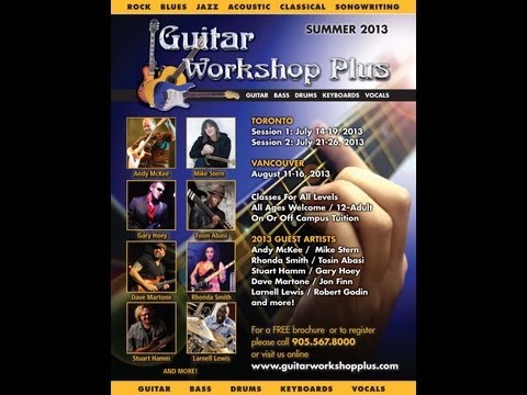 Guitar Workshop Plus 2013 Shredding the Blues with Dave Martone & Gary Hoey!