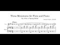 "Spring Waltz" - Three Miniatures for Flute & Piano Op. 2 No. 2 - Original Composition