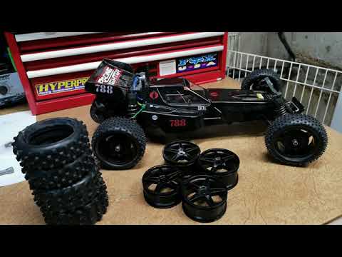 HobbyPark Front and Rear Tires for Tamiya Racing Fighter DT03 Tires from Amazon.ca