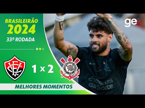 Gols e lances de Vitória x Corinthians
