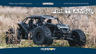 Arrma Firearm 6S BLX 1:7 4WD RTR černá,