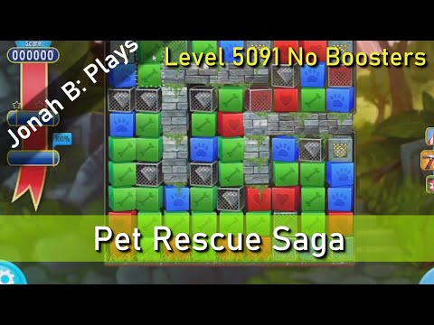 Pet Rescue Saga Level 5091 No Boosters