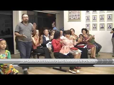 1º Sarau Literário da Câmara de Vereadores de Penha 10/06/2015