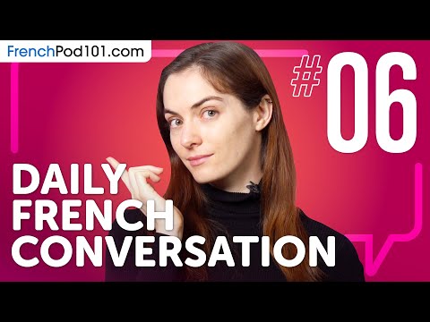 learn how to use the verb to be in French Daily French Conversations 01