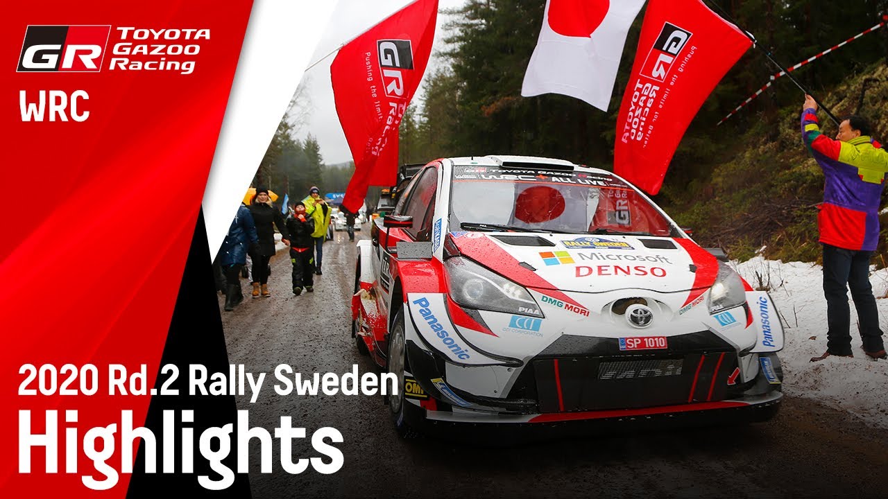 WRC 2020 Rd.2 スウェーデン ハイライト動画 | TOYOTA GAZOO Racing thumnail