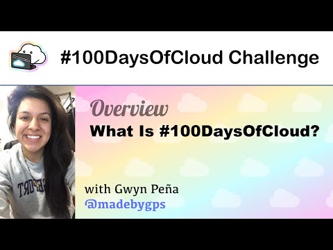 What is #100DaysOfCloud?