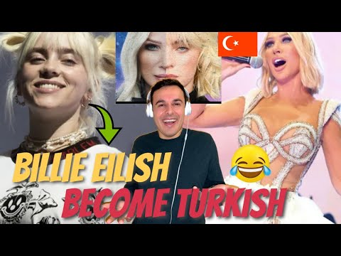 Italian Reaction 🇹🇷 Billie Eilish feat. Seda Sayan - Ah Geceler & Bad Guy (Multimix of Madness)