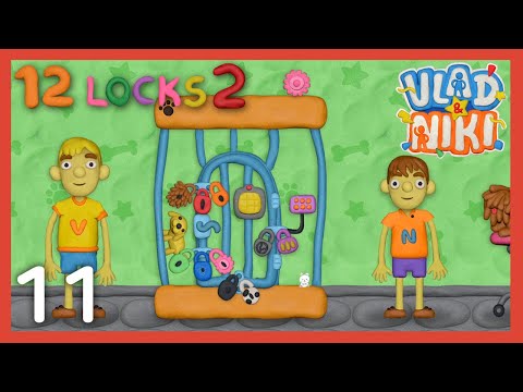 Vlad & Niki 12 Locks 2 Level 11 Walkthrough (RUD Present)