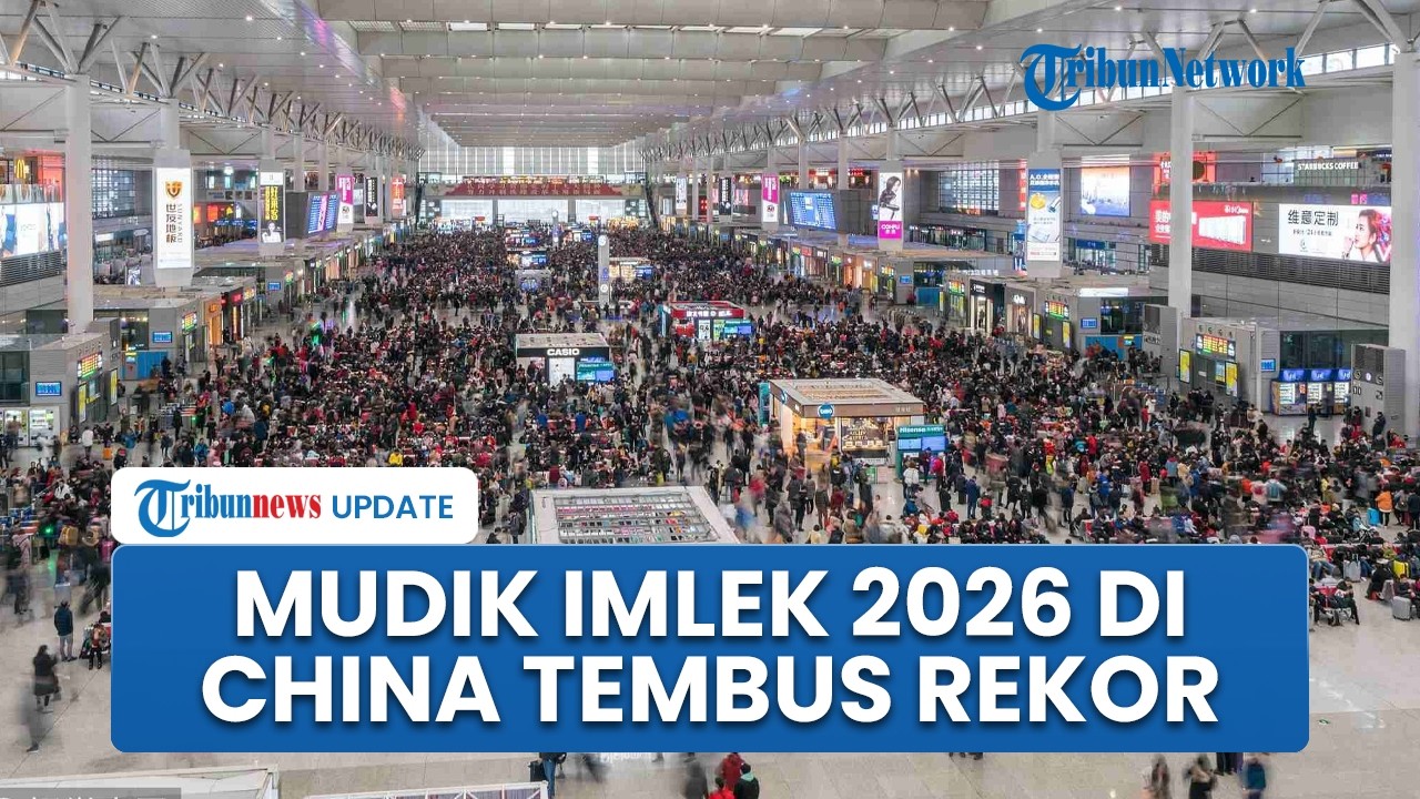 Fenomena Mudik Imlek Terbesar di Dunia, Penumpang Kereta Harian di China Tembus Belasan Juta