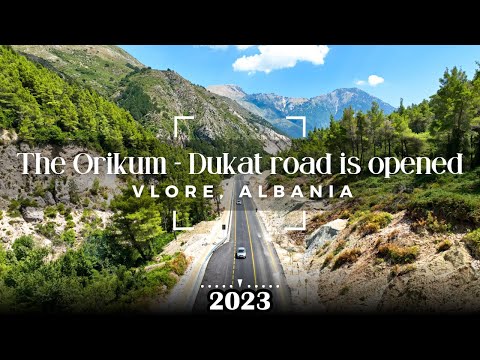 The Orikum - Dukat road is opened, 2023 - 🇦🇱 #Albania [Drone Footage] @MTravelVlog