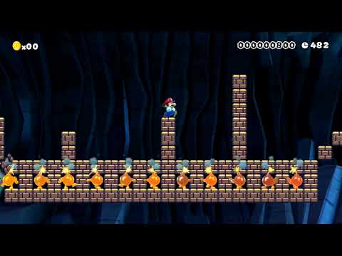 The Explosive Jog by Brett ~ SUPER MARIO MAKER ~ NO COMMENTARY 1be
