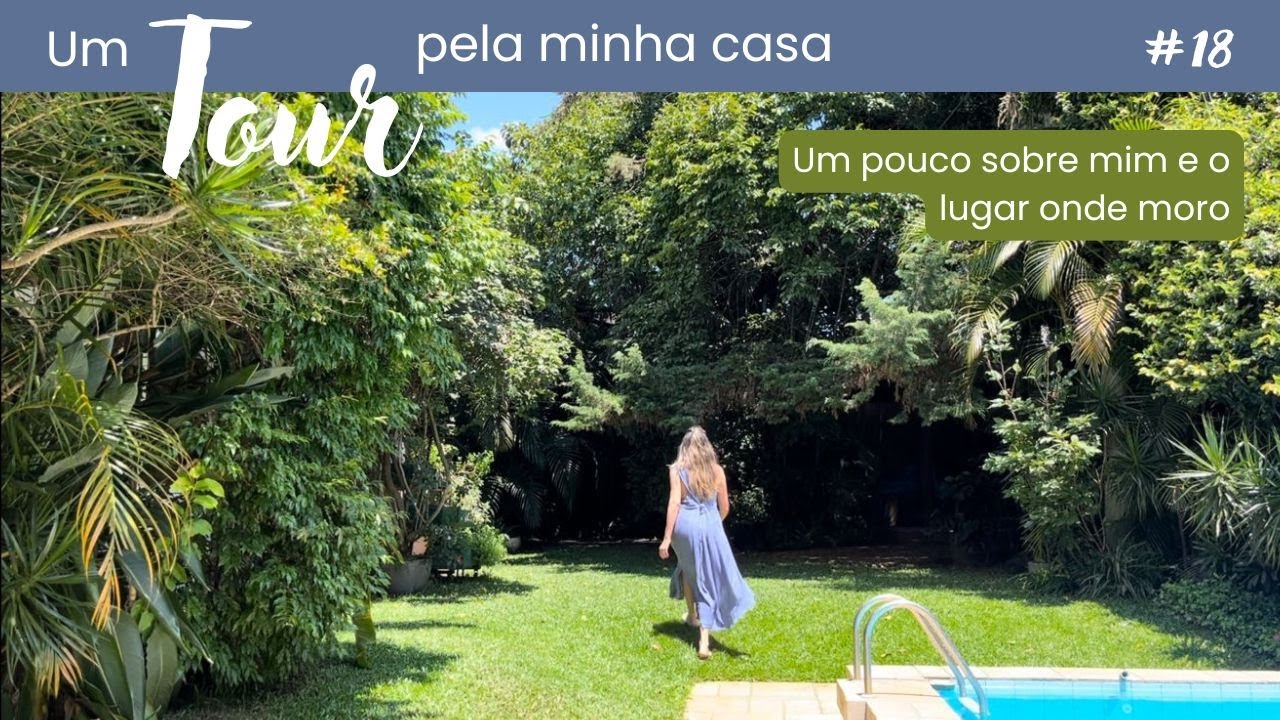 Um tour pela minha casa - venha conhecer um pouco mais de mim e do lugar onde moro! 💚🏡