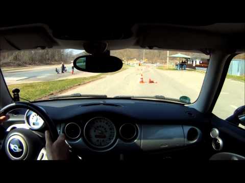 MCS Automobilslalom Solitude MINI R53 Lauf 1