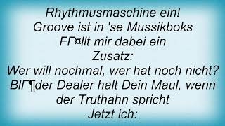 Blumfeld - Dosis Lyrics