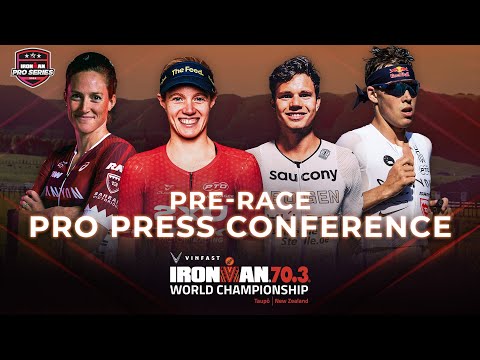 Pre-Race Pro Press Conference | 2024 VinFast IRONMAN 70.3 World Championship, Taupō