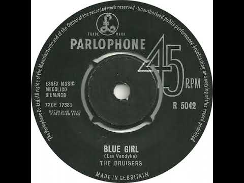 UK New Entry 1963 (167) The Bruisers - Blue Girl
