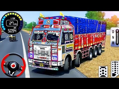 Offroad Cargo Truck Ashok Lorry Driver - Indian Truck Driver Simulator 3D - Android GamePlay