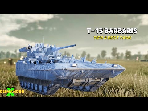 MWT Tank Battles Tier 4 Best Tank T15 Barbaris 
