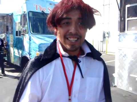 Anime Expo 2010, Pirates Vs Ninja - One Piece Shanks Cosplayer Response