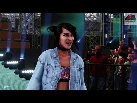WWE 2K19 - Dakota Kai vs Lacey Evans vs Candice LeRae vs Maria Kanellis