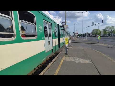 a HÈV halad Ráckeve fele! Soroksár felső H.