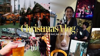 christmas in chicago - small cheval, christkindlmarket, fabletics haul, fam holiday gathering