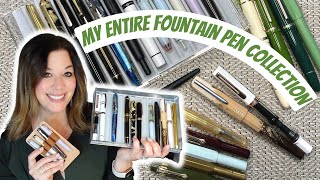 My ENTIRE Fountain Pen Collection: Pilot, Visconti, Montblanc, Leonardo Beginner Pens to Grail Pens!
