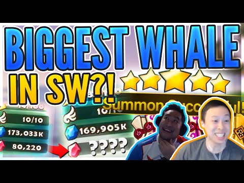 100+ LD Scrolls For Whycuzimag - BIGGEST Whale In SW?! Story Time! - Summoners War