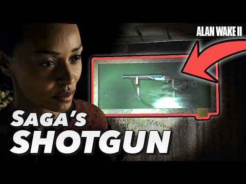 Alan Wake 2 - How to Get Saga's Shotgun