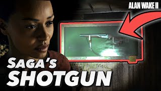 Alan Wake 2 - How to Get Saga's Shotgun