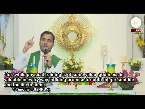 Dewfall 28   Physical exercise or spiritual exercise？