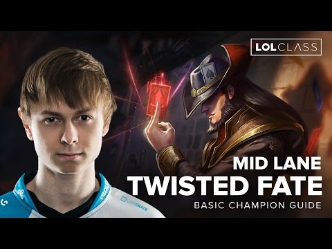 Twisted Fate Mid Lane Guide by C9 Jensen - Season 6 | League of Legends