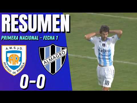 Atlético de Rafaela - Almagro | Summary | Primera Nacional 2026 | Matchday 1