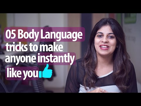 5個肢體語言技巧，讓任何人立即喜歡你 - 人格發展與英語課程 (5 Body Language Tricks To Make Anyone Instantly Like You - Personality Development & English Lessons)