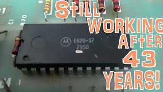 How Are The Silicon Chips From 1979 Still Working In This Bally Medusa Pinball Machine? Wow!