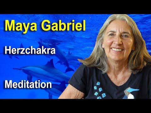 Geführte Meditation Herzchakra | Maya Gabriel | Teil 24 | 4K | 432 Hz