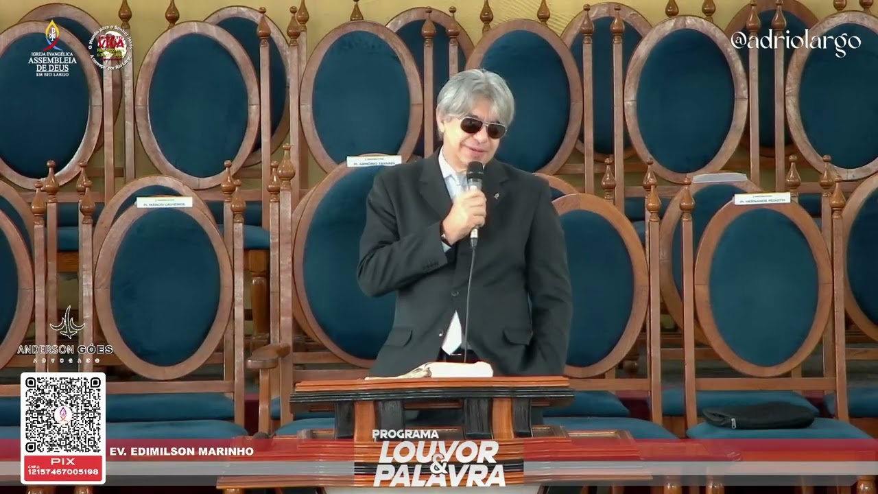 EU VOLTAREI OUTRA VEZ! | Ev. Edimilson Marinho